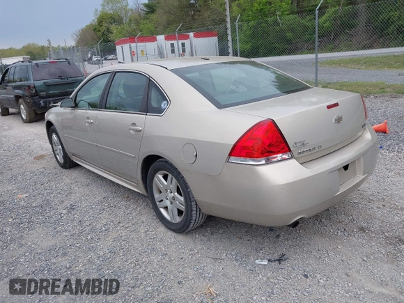 2012 Chevrolet Impala LT Fleet with VIN 2G1WG5E31C1197171, listed as a IAAI auction lot 42123791 with 98,862 mi miles and . Bid and sale history available at DreamBid. Image 3.