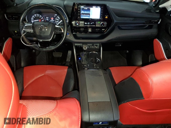 2021 Toyota Highlander XSE with VIN 5TDJZRBH8MS139426, listed as a Copart auction lot 52089635 with 56,251 mi miles and Salvage title. Bid and sale history available at DreamBid. Image 8.