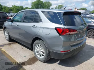 2023 Chevrolet Equinox LS with VIN 3GNAX5EG3PL260884, listed as a IAAI auction lot 42362023 with 70,580 mi miles and . Bid and sale history available at DreamBid. Image 3.