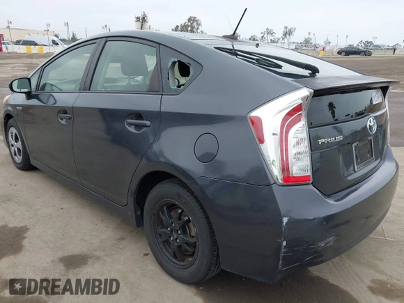 2014 Toyota Prius Four with VIN JTDKN3DU1E1753031, listed as a IAAI auction lot 42189474 with 103,472 mi miles. Bid and sale history available at carsss.com. Image 3.