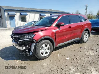 2023 Kia Sorento LX with VIN 5XYRG4LC0PG218413, listed as a Copart auction lot 50606205 with 15,587 mi miles and Non Repairable. Bid and sale history available at DreamBid. Image 1.