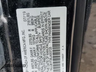 2020 Acura TLX with VIN 19UUB1F39LA003725, listed as a Copart auction lot 62108405 with Not provided miles and Salvage title. Bid and sale history available at DreamBid. Image 13.