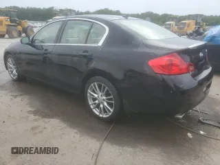 2007 Infiniti G35 Journey with VIN JNKBV61EX7M713397, listed as a Copart auction lot 61899474 with Not Provided miles and Salvage Title. Bid and sale history available at DreamBid. Image 2.