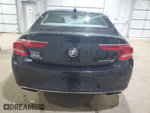2017 Buick LaCrosse Premium with VIN 1G4ZS5SS5HU125461, listed as a Copart auction lot 84368444 with Not Provided miles and Salvage Title. Bid and sale history available at carsss.com. Image 6.