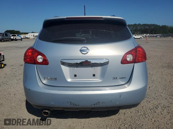 2012 Nissan Rogue S with VIN JN8AS5MV2CW382023, listed as a Copart auction lot 61042015 with 120,742 mi miles and Salvage title. Bid and sale history available at DreamBid. Image 6.