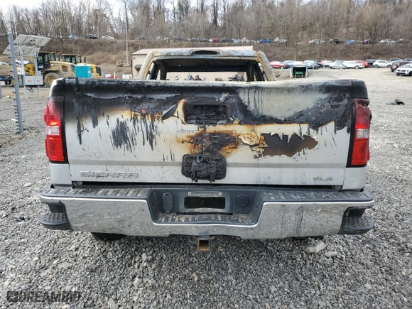 2016 GMC Sierra 1500 SLE with VIN 1GTV2MEC0GZ404139, listed as a Copart auction lot 50793285 with 0 mi miles and Salvage Title. Bid and sale history available at carsss.com. Image 6.