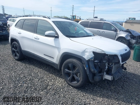 2019 Jeep Cherokee Latitude Plus with VIN 1C4PJMLX2KD432659, listed as a IAAI auction lot 42011291 with 76,015 mi miles. Bid and sale history available at carsss.com. Image 1.
