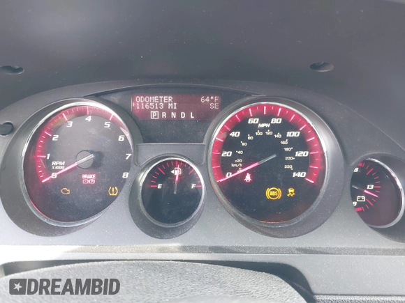 2011 GMC Acadia SLT1 with VIN 1GKKVRED6BJ212512, listed as a IAAI auction lot 42166347 with 116,513 mi miles. Bid and sale history available at carsss.com. Image 7.