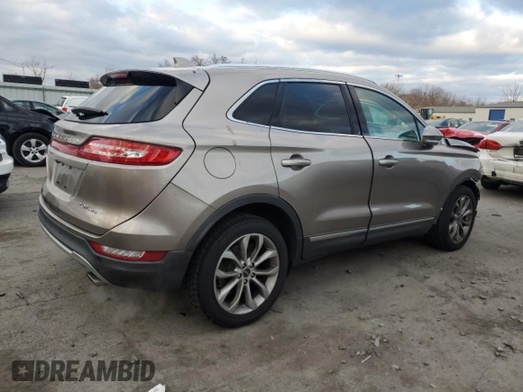 2018 Lincoln MKC Select with VIN 5LMCJ2D99JUL21181, listed as a Copart auction lot 82827134 with 63,667 mi miles and Salvage title. Bid and sale history available at DreamBid. Image 3.