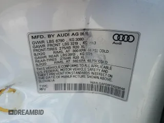 2015 Audi Q7 Premium Plus with VIN WA1LGAFE6FD029046, listed as a Copart auction lot 57629135 with 116,962 mi miles and Salvage title. Bid and sale history available at DreamBid. Image 13.