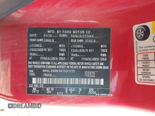 2010 Ford Transit Connect XLT z VIN NM0LS6BN1AT031113, wystawiony jako IAAI lot #42739072 z przebiegiem 231 192 mil mil oraz . Historia ofert i sprzedaży dostępna na DreamBid. Obrazek 9.