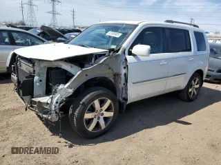 2013 Honda Pilot Touring with VIN 5FNYF4H94DB015989, listed as a Copart auction lot 52565905 with 108,152 mi miles and Salvage Title. Bid and sale history available at DreamBid. Image 1.