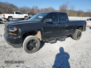 2017 Chevrolet Silverado 1500 Custom with VIN 1GCVKPECXHZ271330, listed as a Copart auction lot 42613255 with 173,682 mi miles and Salvage Title. Bid and sale history available at carsss.com. Image 1.
