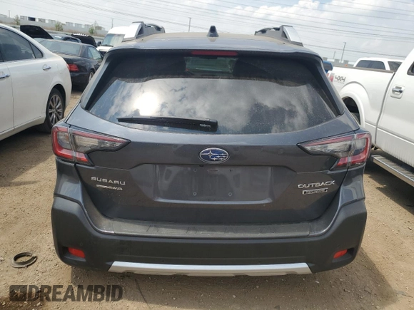 2024 Subaru Outback Touring with VIN 4S4BTAPC7R3297247, listed as a Copart auction lot 56681195 with 10,086 mi miles and Salvage title. Bid and sale history available at DreamBid. Image 6.