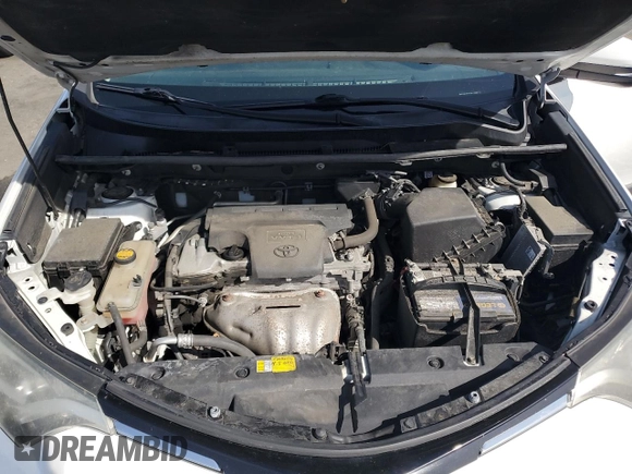 2018 Toyota RAV4 XLE with VIN 2T3WFREV4JW476959, listed as a Copart auction lot 51593265 with 198,596 mi miles and Salvage Title. Bid and sale history available at DreamBid. Image 12.