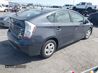 2010 Toyota Prius II with VIN JTDKN3DU1A0241365, listed as a IAAI auction lot 41923074 with 184,308 mi miles. Bid and sale history available at carsss.com. Image 4.