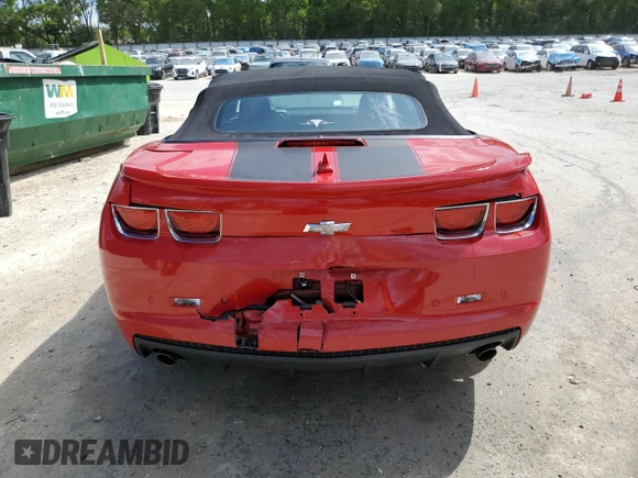 2013 Chevrolet Camaro LT with VIN 2G1FB3D3XD9197970, listed as a Copart auction lot 50360275 with 39,978 mi miles and Salvage title. Bid and sale history available at DreamBid. Image 6.