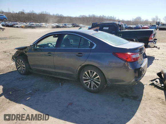 2018 Subaru Legacy Premium with VIN 4S3BNAC62J3044209, listed as a Copart auction lot 49857785 with 0 mi miles and Salvage Title. Bid and sale history available at carsss.com. Image 2.