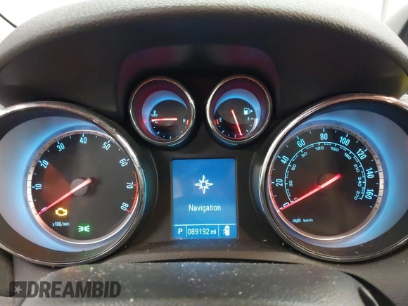 2016 Buick Encore with VIN KL4CJASBXGB749525, listed as a IAAI auction lot 41445680 with 89,192 mi miles. Bid and sale history available at carsss.com. Image 7.
