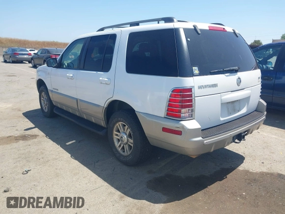 2002 Mercury Mountaineer z VIN 4M2DU86E32UJ04110, wystawiony jako IAAI lot #42211181 z przebiegiem 109 760 mil mil oraz . Historia ofert i sprzedaży dostępna na DreamBid. Obrazek 3.