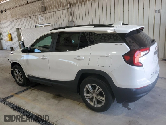 2024 GMC Terrain SLE with VIN 3GKALMEG3RL261149, listed as a Copart auction lot 62679305 with 54,408 mi miles and Salvage title. Bid and sale history available at DreamBid. Image 2.