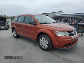 2014 Dodge Journey American Value with VIN 3C4PDCAB7ET102555, listed as a Copart auction lot 56461465 with 91,935 mi miles and Clean title. Bid and sale history available at DreamBid. Image 4.