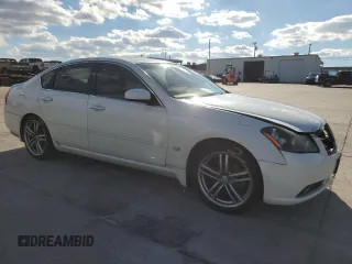 2007 Infiniti M Sport with VIN JNKAY01E67M309867, listed as a Copart auction lot 73295664 with 165,064 mi miles and Salvage Title. Bid and sale history available at DreamBid. Image 4.