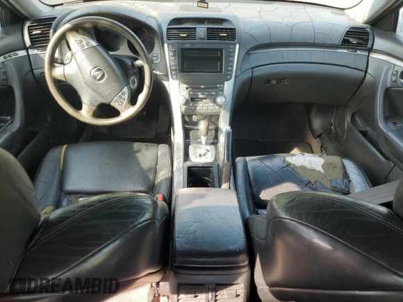 2004 Acura TL with VIN 19UUA66214A014100, listed as a Copart auction lot 53658695 with 265,931 mi miles and Salvage Title. Bid and sale history available at carsss.com. Image 8.