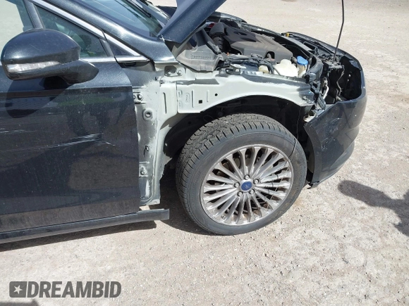2015 Ford Fusion Titanium with VIN 3FA6P0K99FR268450, listed as a IAAI auction lot 41805513 with 202,009 mi miles. Bid and sale history available at carsss.com. Image 6.