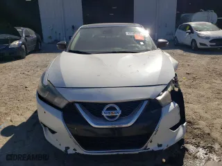 2017 Nissan Maxima Platinum with VIN 1N4AA6APXHC413205, listed as a Copart auction lot 43948945 with 0 mi miles and Salvage Title. Bid and sale history available at carsss.com. Image 5.