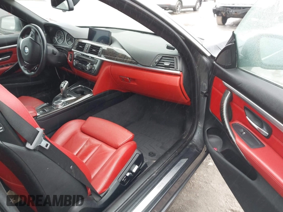 2016 BMW 4 Series 428i xDrive with VIN WBA3T1C56GP822270, listed as a IAAI auction lot 41557665 with 116,637 mi miles and . Bid and sale history available at carsss.com. Image 5.