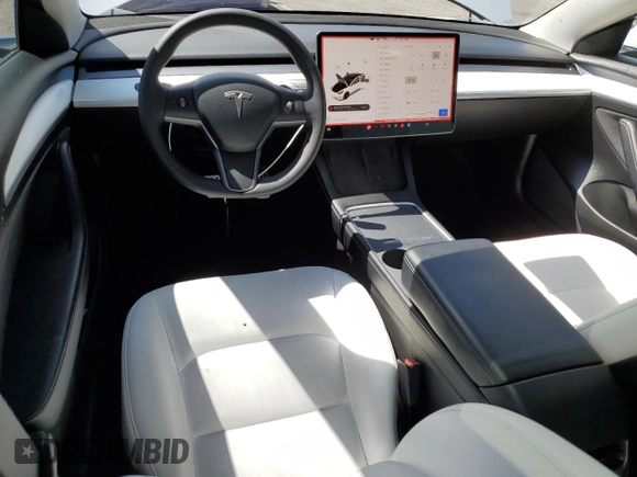 2022 Tesla Model 3 Performance with VIN 5YJ3E1EC7NF248083, listed as a Copart auction lot 51536925 with 50,529 mi miles and Salvage Title. Bid and sale history available at DreamBid. Image 8.