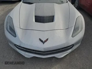2015 Chevrolet Corvette 2LT with VIN 1G1YD3D77F5122584, listed as a Copart auction lot 73729614 with 0 mi miles and Salvage Title. Bid and sale history available at carsss.com. Image 11.
