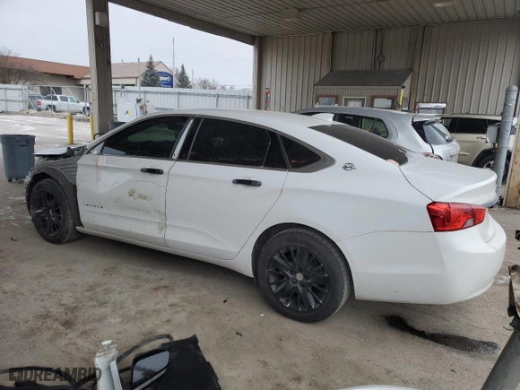 2017 Chevrolet Impala LS with VIN 2G11X5SA7H9172314, listed as a Copart auction lot 41958995 with 128,940 mi miles and Salvage Title. Bid and sale history available at carsss.com. Image 2.