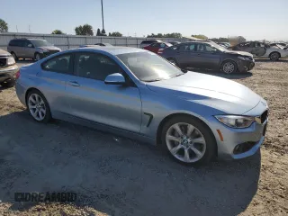 2014 BMW 4 Series 435i with VIN WBA3R1C55EK191486, listed as a Copart auction lot 64141605 with 59,568 mi miles and Salvage title. Bid and sale history available at DreamBid. Image 4.
