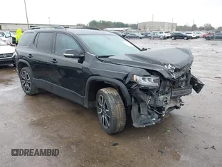 2021 GMC Acadia SLT with VIN 1GKKNMLS1MZ156973, listed as a IAAI auction lot 41443722 with 81,799 mi miles. Bid and sale history available at carsss.com. Image 1.