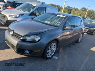 2010 Volkswagen Golf TDI w/Sunroof & Nav с VIN WVWDM7AJ6AW226094, выставлен на аукционе Copart как лот 76188464 с пробегом Не указан миль и Списание • Salvage title. История ставок и продаж доступна на DreamBid. Изображение 1.