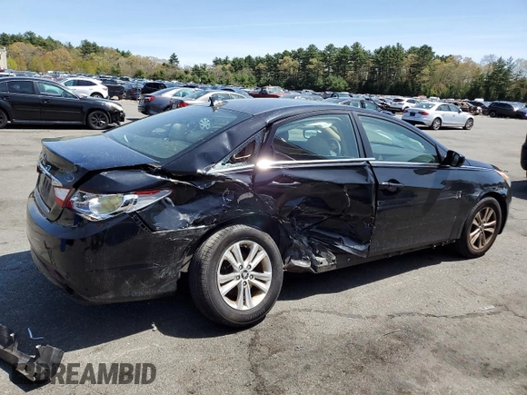 2011 Hyundai Sonata GLS with VIN 5NPEB4AC4BH212566, listed as a Copart auction lot 55483815 with 126,249 mi miles and Salvage Title. Bid and sale history available at DreamBid. Image 3.