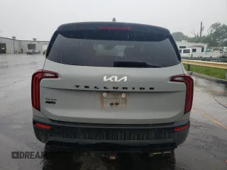2022 Kia Telluride SX z VIN 5XYP5DHC7NG267823, wystawiony jako Copart lot #58433625 z przebiegiem 104 093 mil mil oraz Szkoda całkowita • Salvage title. Historia ofert i sprzedaży dostępna na DreamBid. Obrazek 6.