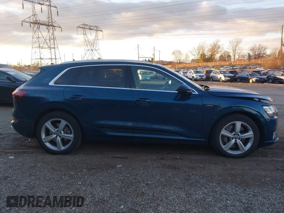 2019 Audi e-tron Prestige with VIN WA1VABGE0KB011579, listed as a IAAI auction lot 41027812 with 41,549 mi miles and . Bid and sale history available at DreamBid. Image 13.