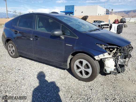2015 Toyota Prius Four with VIN JTDKN3DU3F0412107, listed as a Copart auction lot 45238525 with 282,891 mi miles and Salvage Title. Bid and sale history available at carsss.com. Image 4.