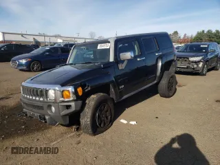 2010 Hummer H3 Luxury with VIN 5GTMNJEE6A8121737, listed as a Copart auction lot 80649704 with 91,444 mi miles and Salvage Title. Bid and sale history available at DreamBid. Image 1.