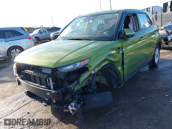 2022 Hyundai Venue SE with VIN KMHRB8A39NU140634, listed as a IAAI auction lot 38247791 with 31,622 mi miles and . Bid and sale history available at DreamBid. Image 6.