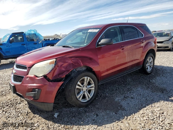 2010 Chevrolet Equinox LS with VIN 2CNALBEW8A6374347, listed as a Copart auction lot 51434704 with 0 mi miles and Salvage Title. Bid and sale history available at carsss.com. Image 1.