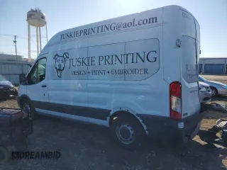 2015 Ford Transit Passenger XL with VIN 1FBZX2XM0FKA40572, listed as a Copart auction lot 49501365 with 212,723 mi miles and Salvage Title. Bid and sale history available at DreamBid. Image 2.
