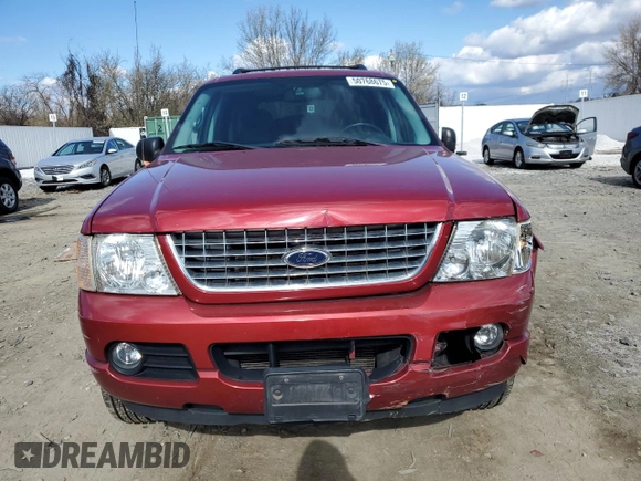 2005 Ford Explorer z VIN 1FMDU75K05UA90304, wystawiony jako Copart lot #50768675 z przebiegiem 141 190 mil mil oraz Szkoda całkowita • Salvage title. Historia ofert i sprzedaży dostępna na DreamBid. Obrazek 5.