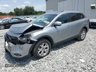 2015 Mazda CX-9 Touring with VIN JM3TB3CA4F0466401, listed as a Copart auction lot 54400945 with 161,942 mi miles and Salvage title. Bid and sale history available at DreamBid. Image 1.