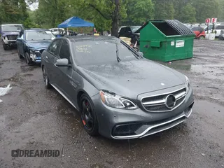 2015 Mercedes-Benz E 63 AMG S-Model with VIN WDDHF7GB4FB151119, listed as a IAAI auction lot 42228942 with 101,775 mi miles and . Bid and sale history available at DreamBid. Image 1.