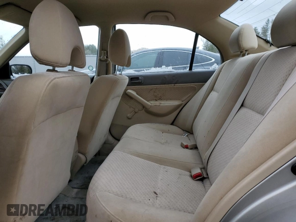 2005 Honda Civic VP with VIN 2HGES16345H018660, listed as a Copart auction lot 53133145 with 70,790 mi miles and Clean Title. Bid and sale history available at DreamBid. Image 10.