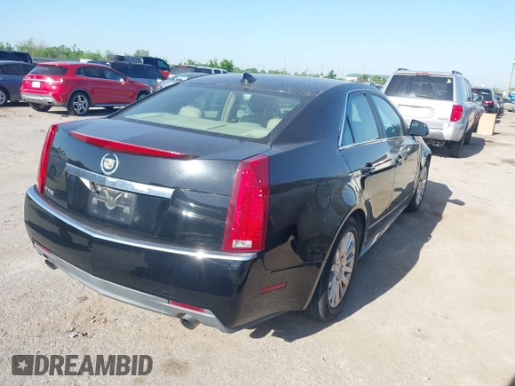 2010 Cadillac CTS Luxury with VIN 1G6DF5EG7A0142899, listed as a IAAI auction lot 41981962 with 191,326 mi miles. Bid and sale history available at carsss.com. Image 4.